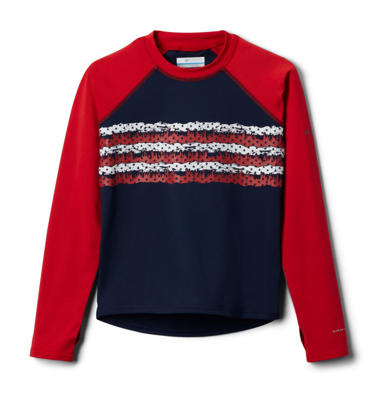 Kids’ Sandy Shores™ Printed Long Sleeve Sunguard Shirt 1