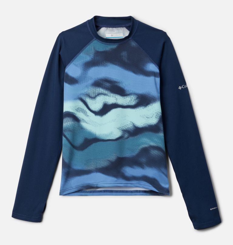 Camiseta técnica estampada Sandy Shores para Jòvenes, Color: Coll Navy Undercurrent, Coll Navy, image 1