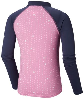 Boys' Sandy Shores&trade; Printed Top Sandy Shores&trade;Printed LS Sunguard | 368 | L, Orchid Dots, back