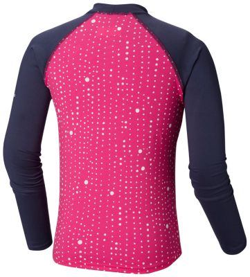 Boys' Sandy Shores&trade; Printed Top Sandy Shores&trade;Printed LS Sunguard | 368 | L, Haute Pink Dots, back