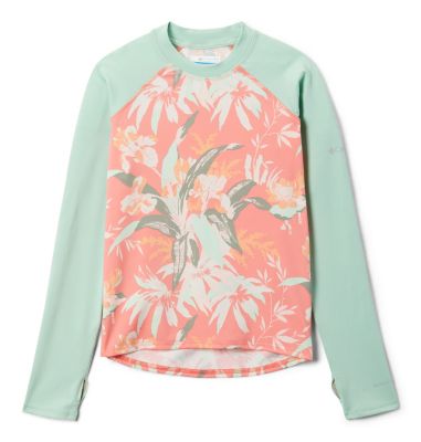 Kids&rsquo; Sandy Shores&trade;&nbsp;Printed Long Sleeve Sunguard Shirt