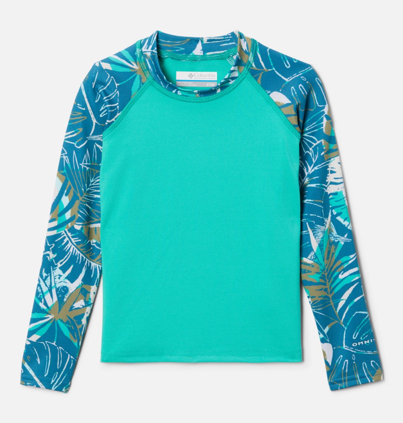 Haut imprimé Sandy Shores™ manches longues à protection solaire pour tout-petit 1