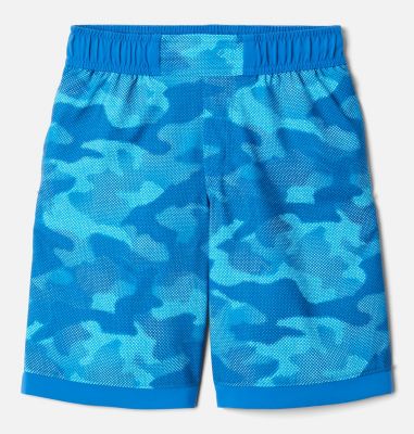 Boys' Sandy Shores&trade; Boardshorts Sandy Shores&trade;Boardshort | 368 | XXS, Bright Indigo Spotted Camo, front