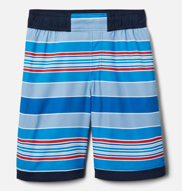 Sandy Shores pour garçon Short de bain, Color: Bright Indigo Danby Stripe, Coll Navy, image 1