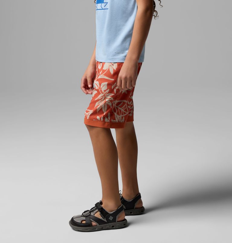 Boys' Sandy Shores Board Shorts, Color: Tuscan Pasteled Tonal, image 3