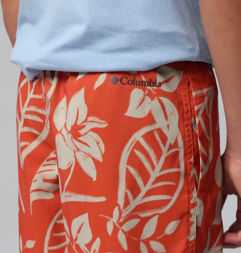 Boys' Sandy Shores Board Shorts, Color: Tuscan Pasteled Tonal