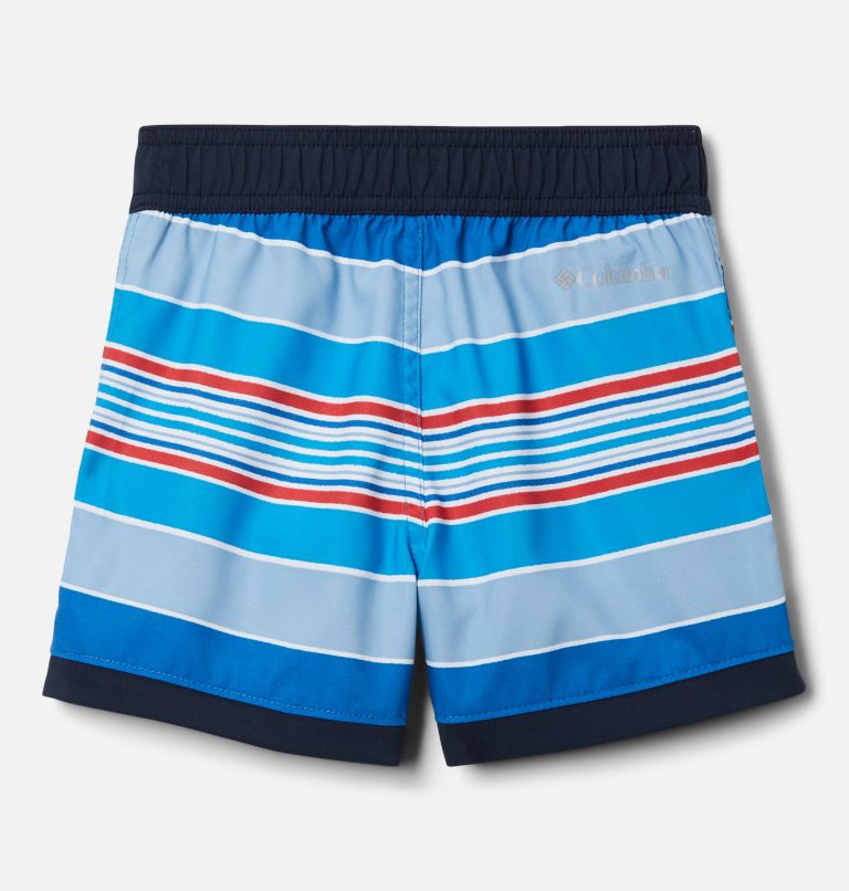 Sandy Shores pour garçon, tout-petit Short de bain, Color: Bright Indigo Danby Stripe, Coll Navy, image 2
