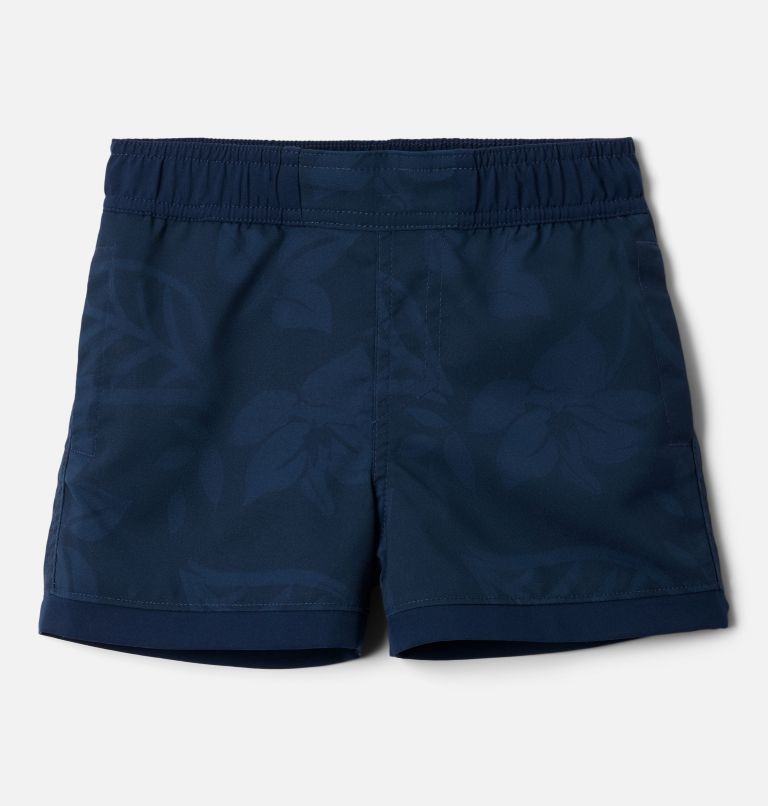 Boys' Toddler Sandy Shores Board Shorts, Color: Collegiate Navy Pasteled Tonal, image 1
