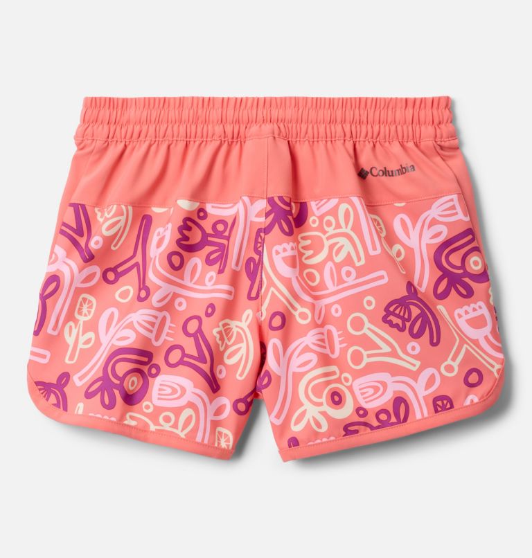 Sandy Shores pour fille Short de bain, Color: Hot Coral Marker Made, image 2