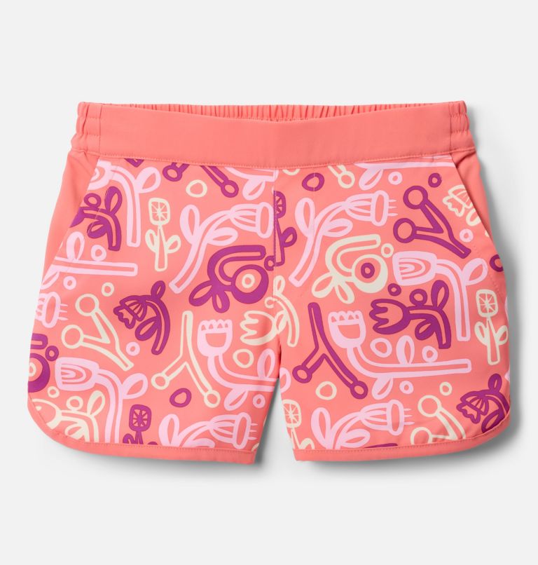 Sandy Shores pour fille Short de bain, Color: Hot Coral Marker Made, image 1