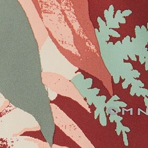 Dusty Crimson Magnolia Floral