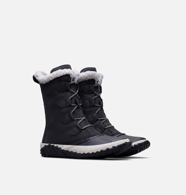 Tall black duck clearance boots