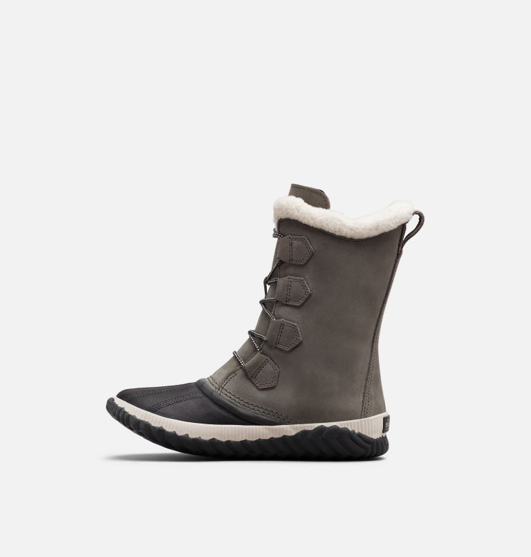 Women's Out 'N About Plus Tall Duck Boot, Color: Quarry, Coal, image 4