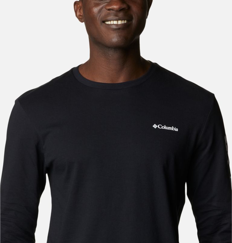 T-shirt Manches Longues North Cascades Homme, Color: Black, image 4