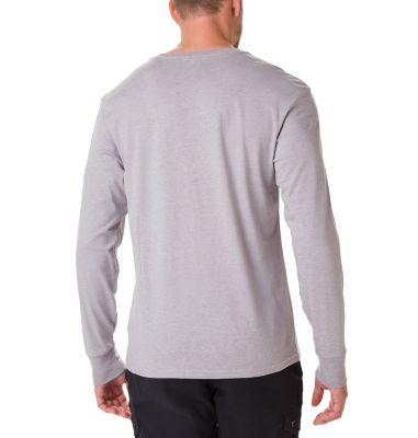 T-shirt a maniche lunghe North Cascades&trade; da uomo North Cascades&trade; Long Sleeve Te | 100 | XXL, Columbia Grey Heather, Stinger, back