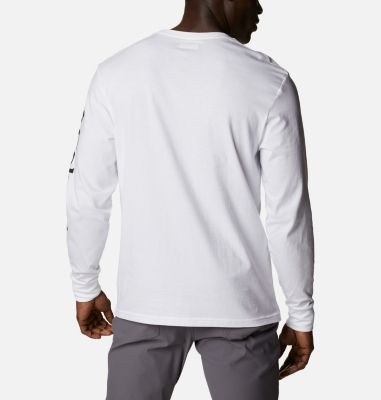 T-shirt a maniche lunghe North Cascades&trade; da uomo North Cascades&trade; Long Sleeve Te | 100 | XXL, White, back