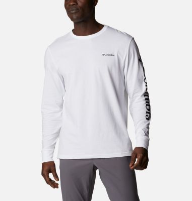 Camiseta de manga larga North Cascades&trade; para hombre North Cascades&trade; Long Sleeve Te | 100 | L, White, front