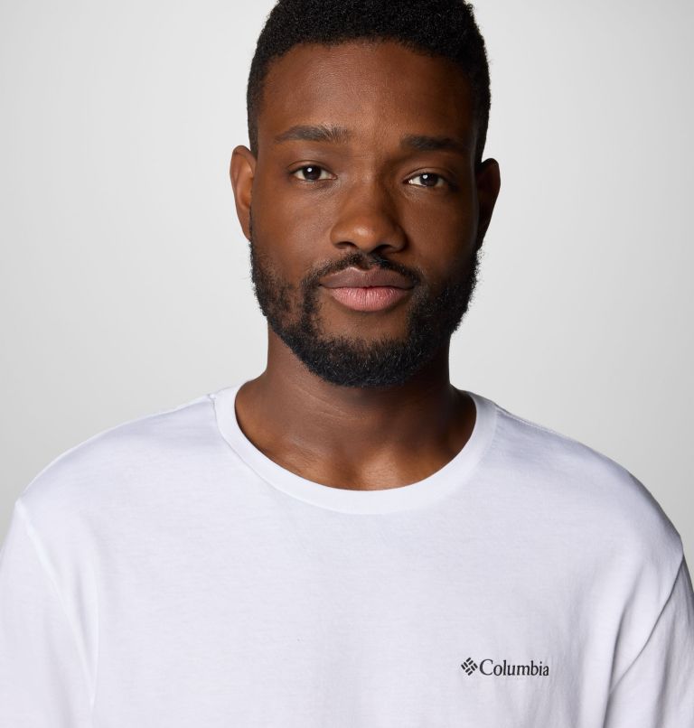 Men's North Cascades Long Sleeve T-Shirt, Color: White, CSC Box Logo, image 5
