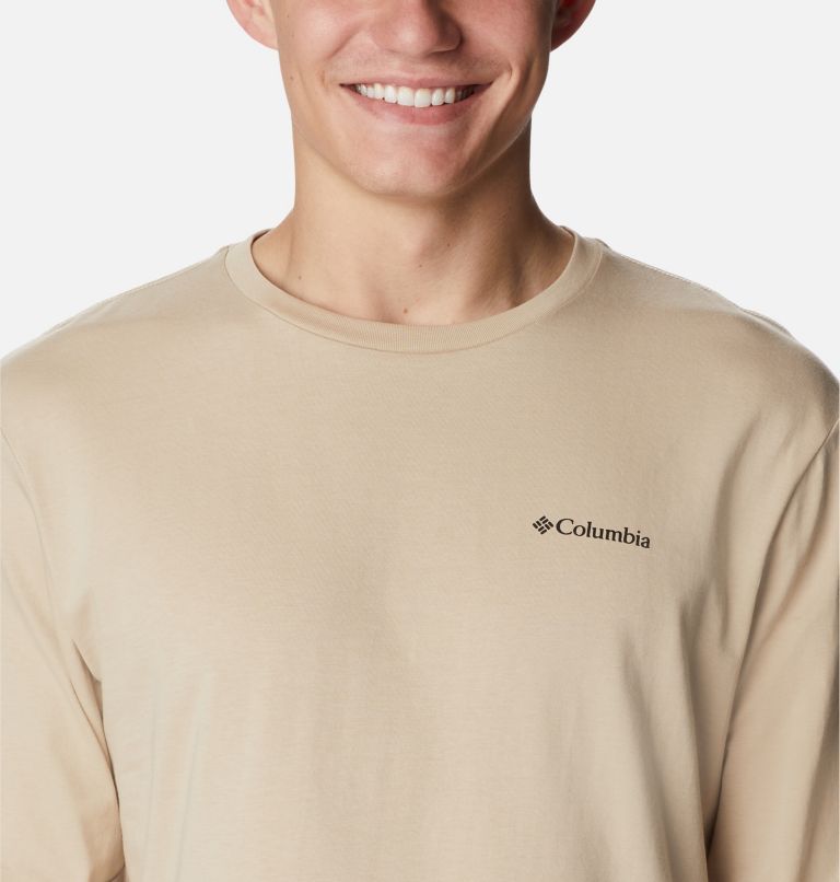 North Cascades Long Sleeve Tee | 272 | XXL, Color: Ancient Fossil, image 4