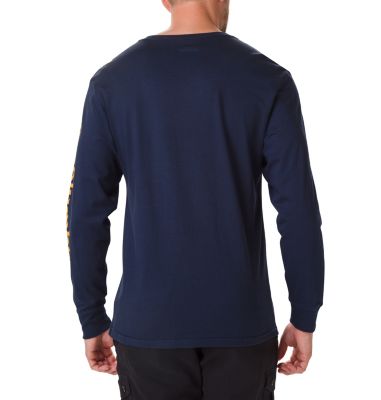 T-shirt a maniche lunghe North Cascades&trade; da uomo North Cascades&trade; Long Sleeve Te | 100 | XXL, Collegiate Navy, Stinger, back