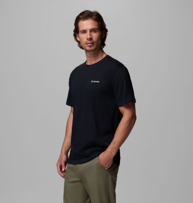 North Cascades T-Shirt für Männer, Color: Black, CSC Box Logo, image 35