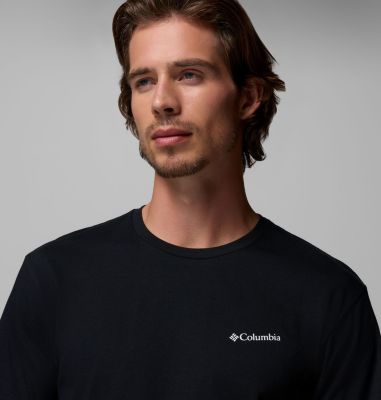 North Cascades T-Shirt für Männer, Color: Black, CSC Box Logo, image 36
