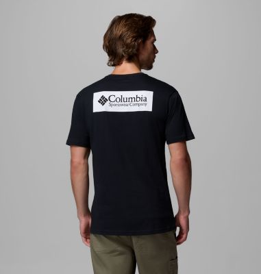 Men's North Cascades T-Shirt, Color: Black, CSC Box Logo, image 20