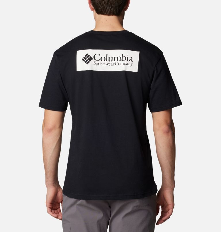 Thumbnail: Men's North Cascades T-Shirt, Color: Black, CSC Box Logo, image 2
