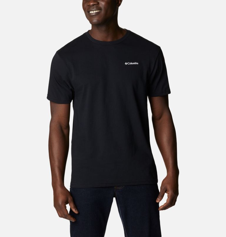 Thumbnail: Men's North Cascades Tee Shirt, Color: Black, image 1