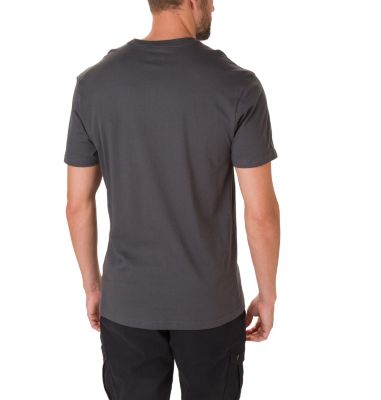 T-shirt a maniche corte North Cascades&trade; da uomo North Cascades&trade; Short Sleeve Tee | 386 | S, Shark, Golden Yellow, back