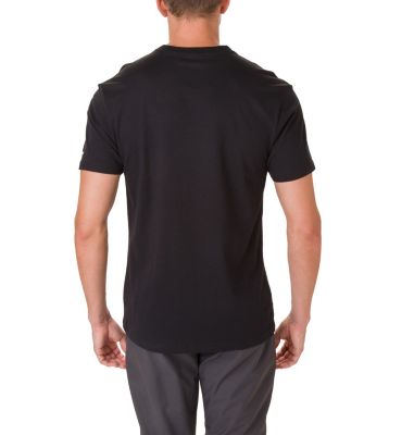 T-shirt a maniche corte North Cascades&trade; da uomo North Cascades&trade; Short Sleeve Tee | 386 | S, Black, Mountain Red, back