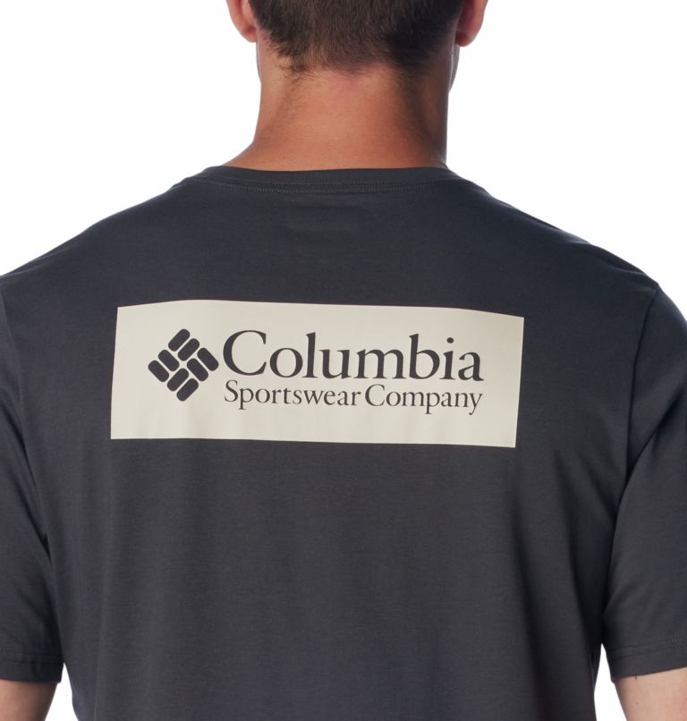 Men's North Cascades T-Shirt, Color: Shark, CSC Box Logo, image 5