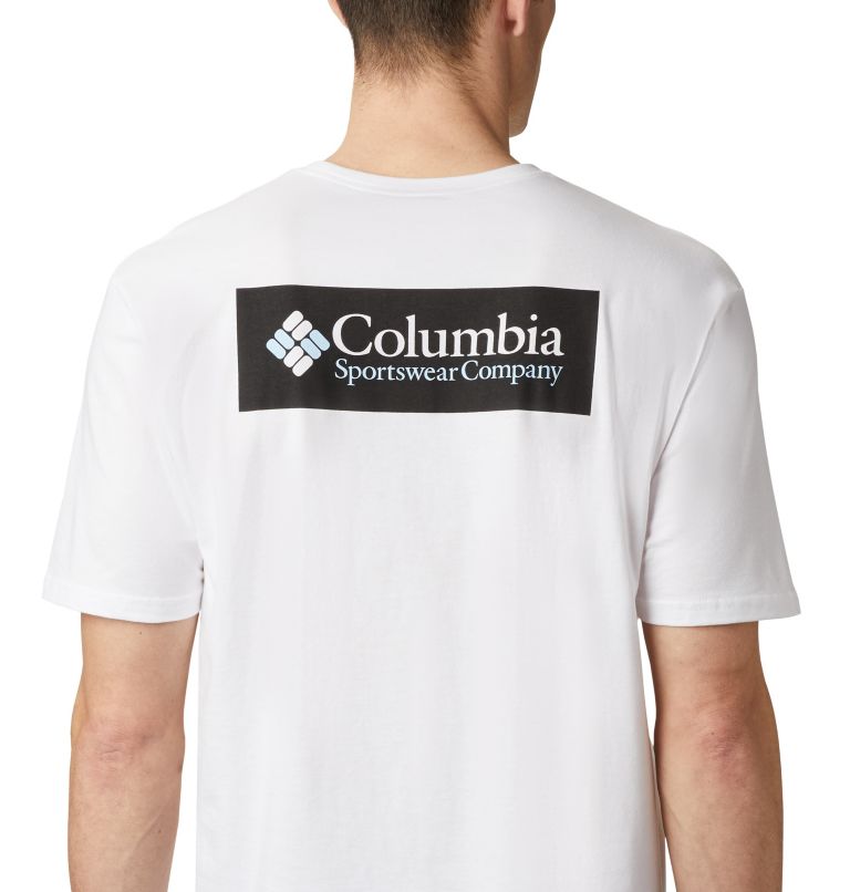 Thumbnail: Camiseta de manga corta North Cascades para hombre, Color: White, image 5