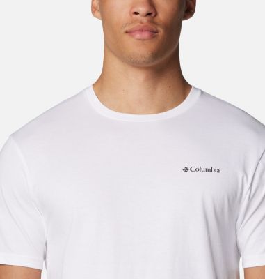 North Cascades T-Shirt für Männer, Color: White, CSC Box Logo, image 32