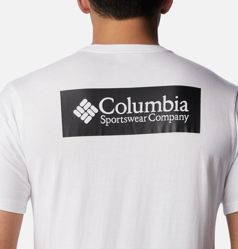 Thumbnail: Men's North Cascades T-Shirt, Color: White, CSC Box Logo, image 5