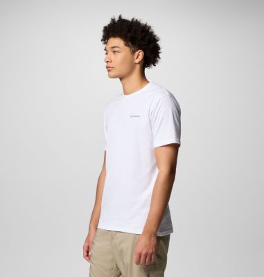 Camiseta North Cascades para hombre, Color: White, Pasteled Framed, image 16