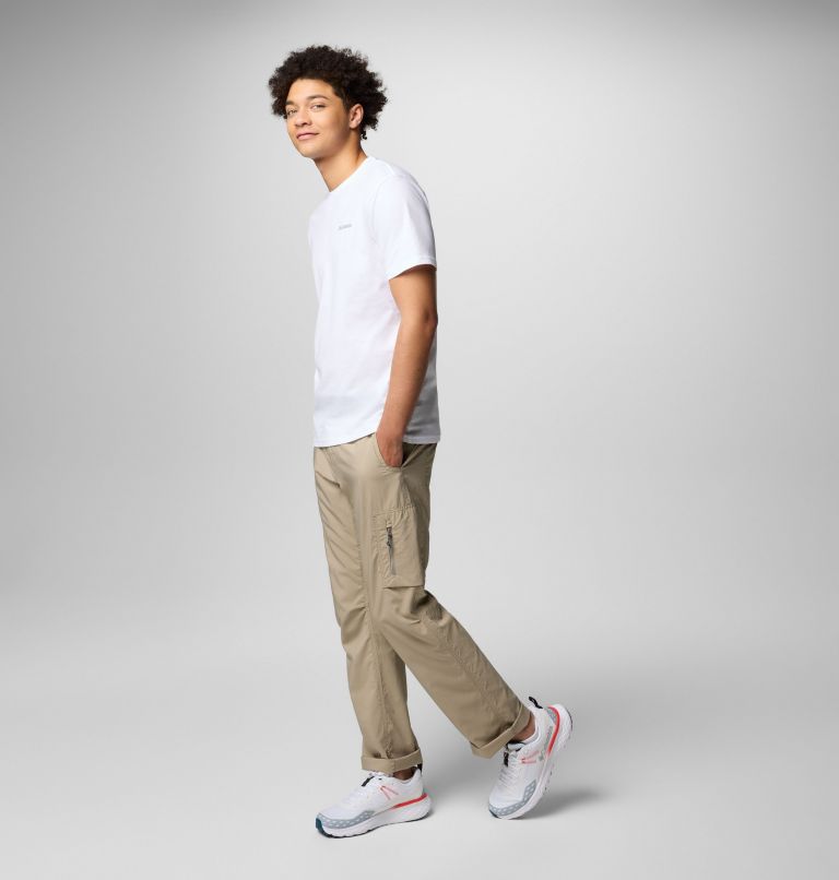 North Cascades Short Sleeve Tee, Color: White, Pasteled Framed, image 2