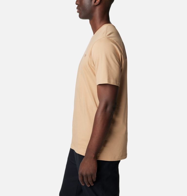 Men's North Cascades T-Shirt, Color: Canoe, CSC Box Logo, image 3