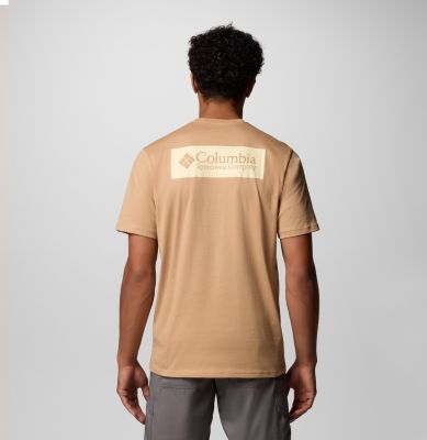 Men's North Cascades T-Shirt, Color: Canoe, CSC Box Logo, image 9