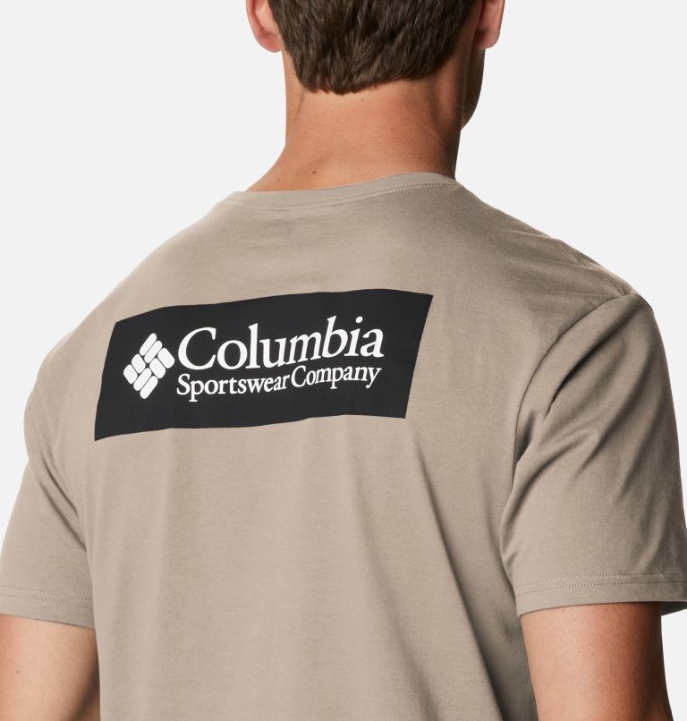 Men's North Cascades T-Shirt, Color: Ancient Fossil, Black, image 5