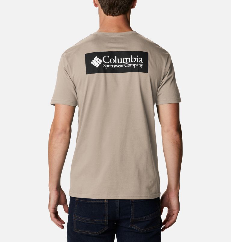 North Cascades Short Sleeve Tee | 272 | L, Color: Ancient Fossil, Black, image 2
