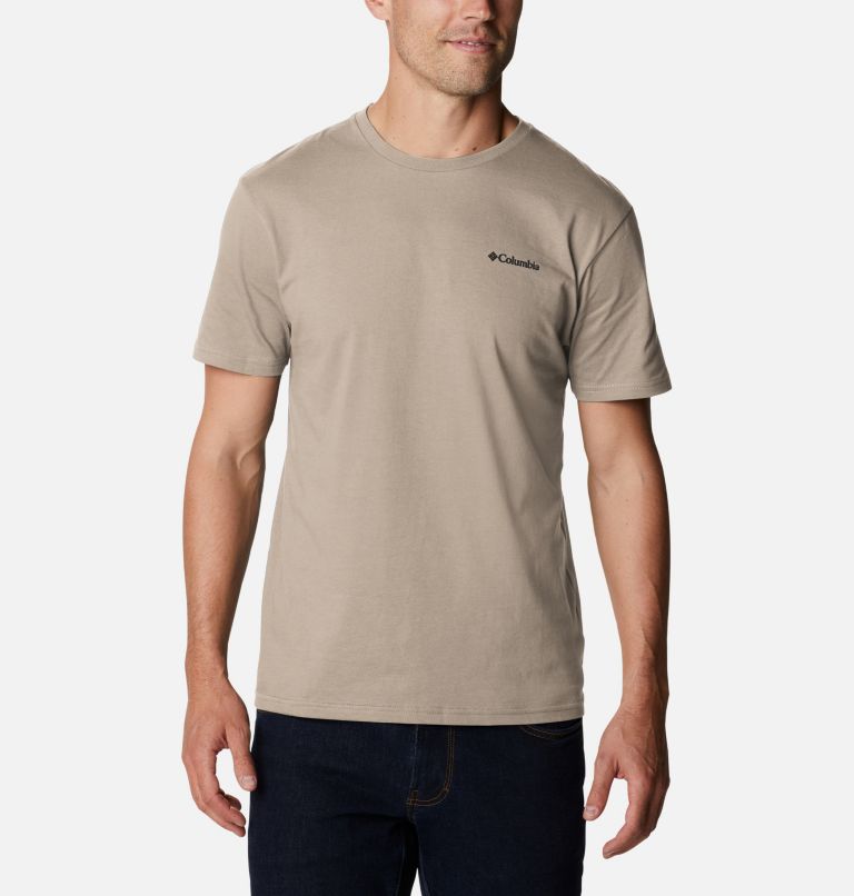 North Cascades T-Shirt für Herren, Color: Ancient Fossil, Black, image 1