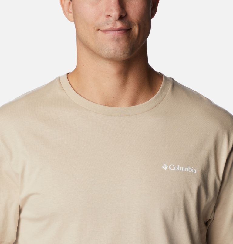 T-shirt North Cascades Homme, Color: Ancient Fossil, CSC Retro Box Graphic, image 4