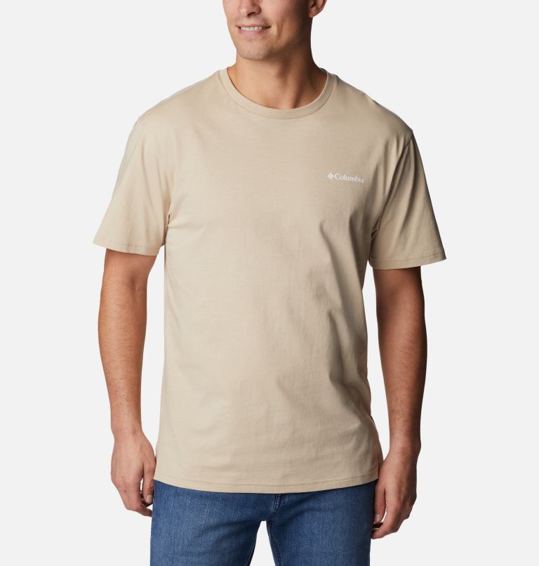 Thumbnail: T-shirt North Cascades Homme, Color: Ancient Fossil, CSC Retro Box Graphic, image 1
