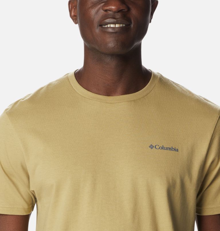 Thumbnail: Men's North Cascades Tee Shirt, Color: Savory, Icy Morn, image 4