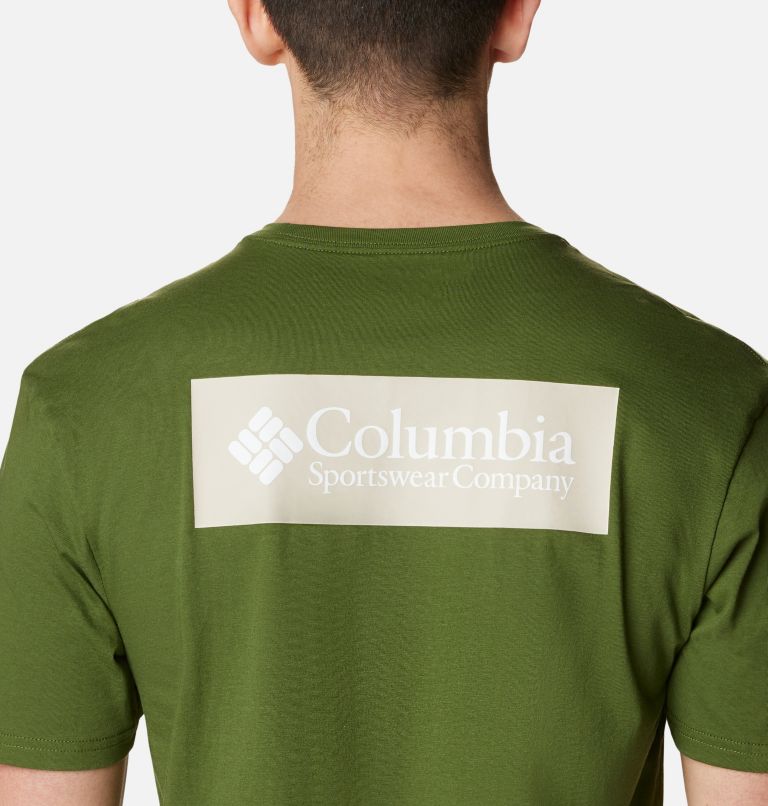 North Cascades T-Shirt für Herren, Color: Pesto, CSC Retro Box Graphic, image 5