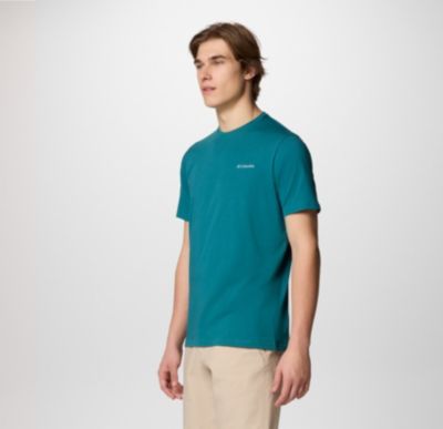 North Cascades T-Shirt für Männer, Color: River Blue, CSC Box Logo, image 15