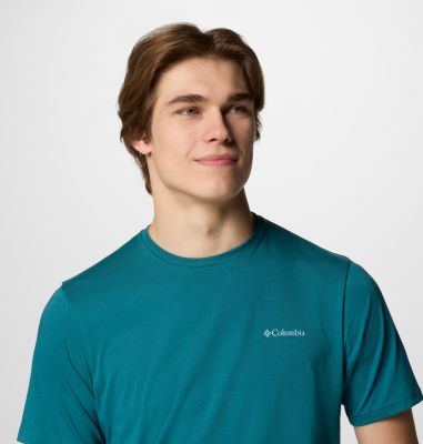 North Cascades T-Shirt für Männer, Color: River Blue, CSC Box Logo, image 16