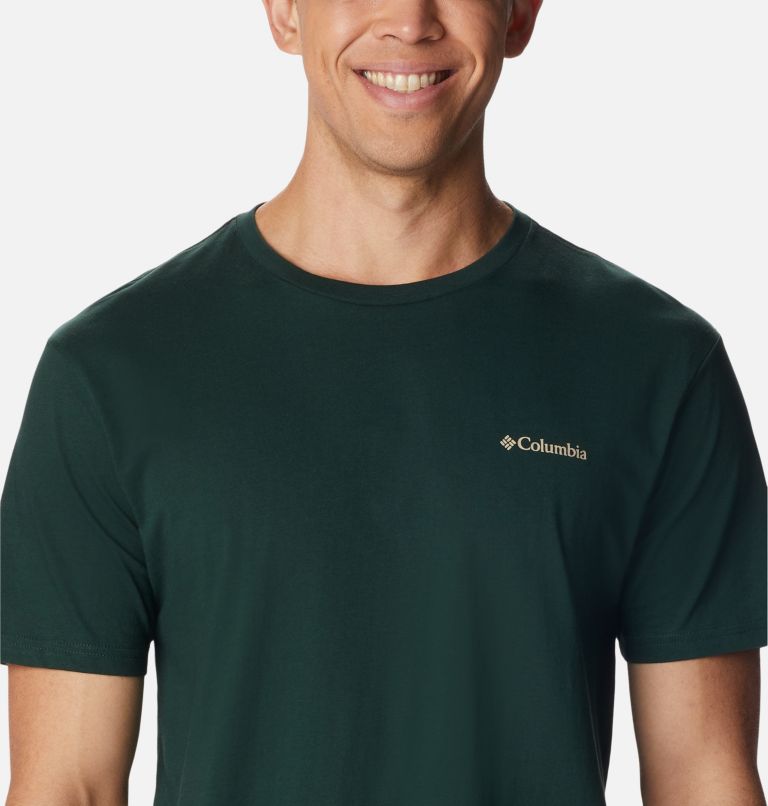 Thumbnail: T-shirt North Cascades Homme, Color: Spruce, image 4