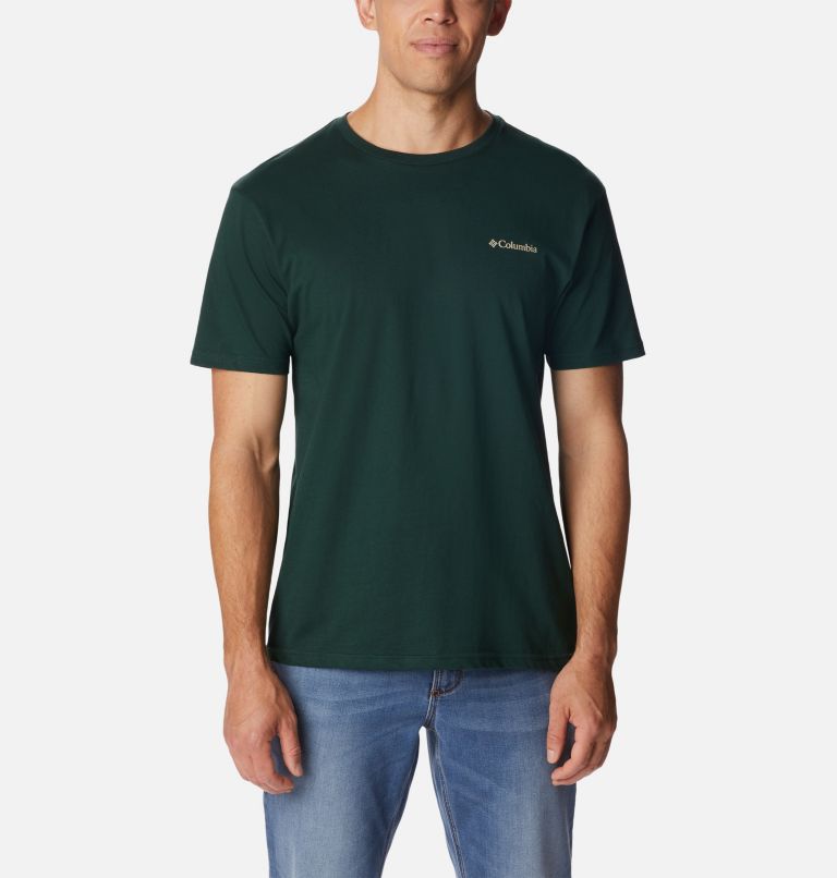 Thumbnail: T-shirt North Cascades Homme, Color: Spruce, image 1